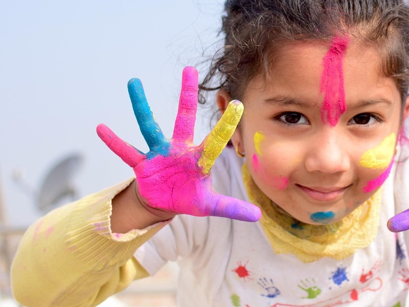 kids playroom happy colorful